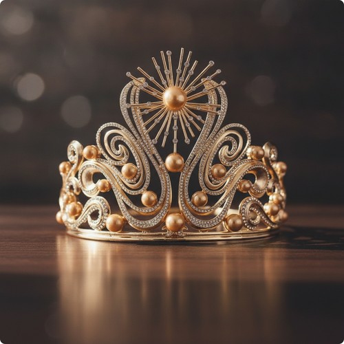 Bridal crown baroque wedding - bridal,