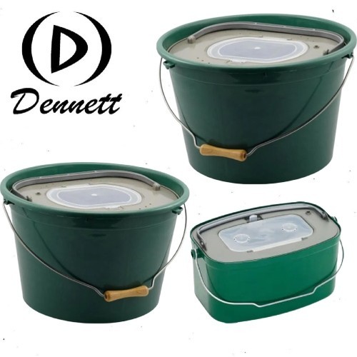 Dennett fishing bait buckets - dennett,