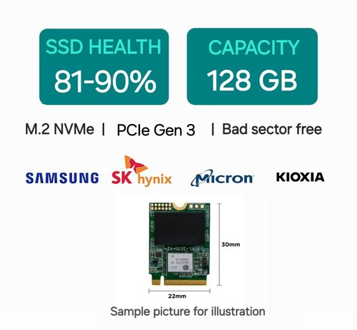128gb nvme 2230 ssd - nvme,