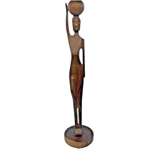African tribal women - women, wood