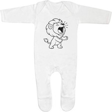 'Lion Roar' Baby Romper
