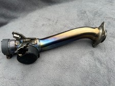 SUZUKI GSXR1000 GSXR 1000 K1-K2  2001-2002 TITANIUM LINK PIPE WITH EXHAUST VALVE