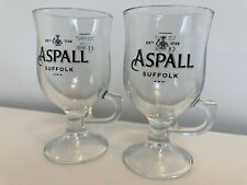 Aspall Mulled Cider Third Pint Glasses Brand New