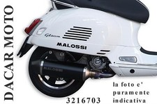 Exhaust Malossi Vespa