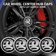 Vauxhall Alloy Wheel Centre Caps. 56mm or 60mm diameter. Corsa Astra Mokka etc