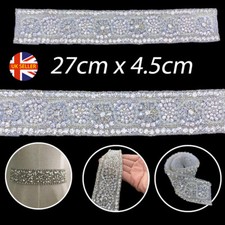 Rhinestone Trim Crystal Bridal