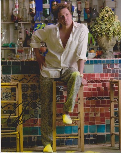 Colin firth signed photo - 10,