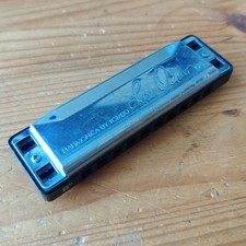 Vintage 80s Lee Oskar Harmonica By Tombo Harmonica 10 Hole 1st Bb 2nd F Japan