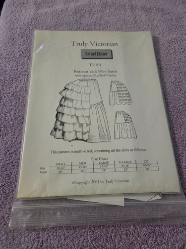 Truly victorian sewing pattern - truly,