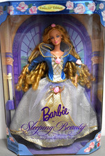 1997 Collector Edition Barbie as SLEEPING BEAUTY Vintage Blonde Barbie