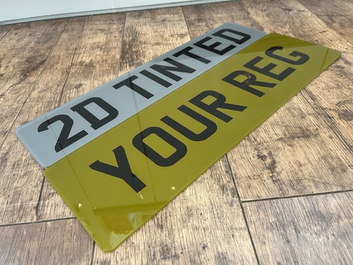 Tinted printed number - tinted, 2d