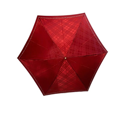 Burberry folding umbrella red - burberry,