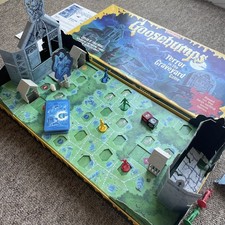 Vintage 1995 Goosebumps Terror in the Graveyard Board Game Instructions Complete