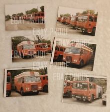 SIX London Fire Brigade Fire