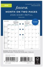 Filofax Mini Month On Two