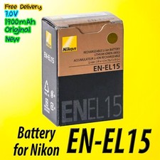 Original Nikon EN-EL15 Battery for Nikon D600 D800 D810 D850 D7000 D7100 D7200