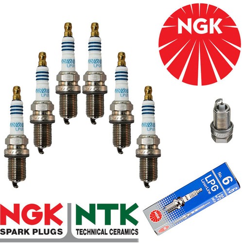 Ngk iridium lpg spark plugs - iridium,