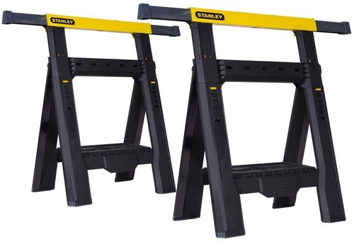 Pack adjustable sawhorse - 2-pack,