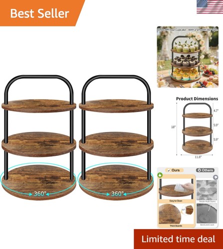 Cupcake stand 360 rotating - stand,, 360°