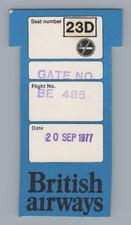 British Airways Boarding Pass