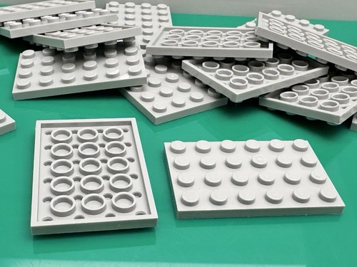 Lego plate 4x6 3032 - plate,