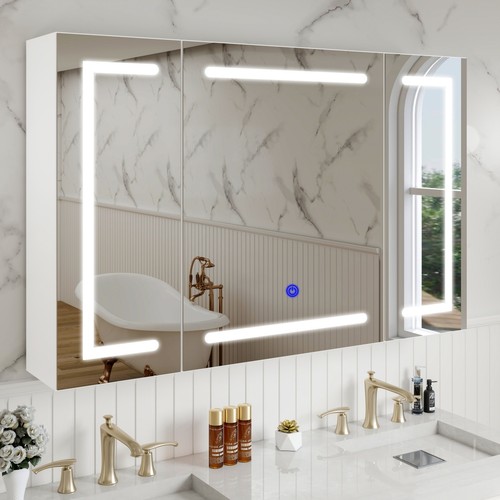 Led bathroom mirror cabinet - mirror,