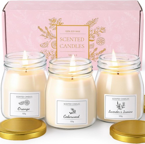 Scented candle gift set 3 - candle,