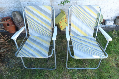 Pair vintage folding - pair, of