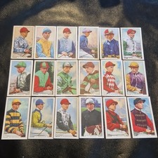 1936 famous jockeys gallaher - jockeys,