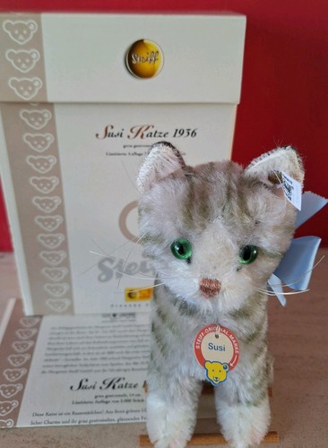 Steiff katze 1936 replica - steiff,