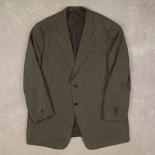 Giorgio Armani Vintage 90s Blazer Jacket L Made in Italy Men's Black Prep