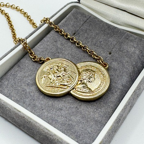 George gold plated half - george,