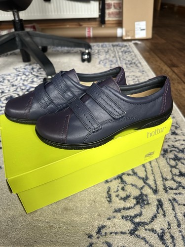 Hotter leap leather shoes - leap,