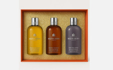 Molton Brown Bath & Shower Gel Set 3 x 300ml Spicy Scented Body Wash Collection