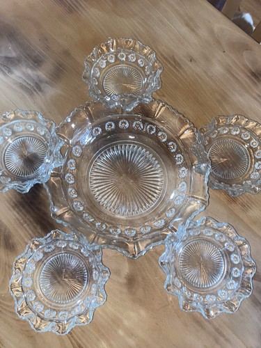 Vintage fluted serving - fluted, bowl