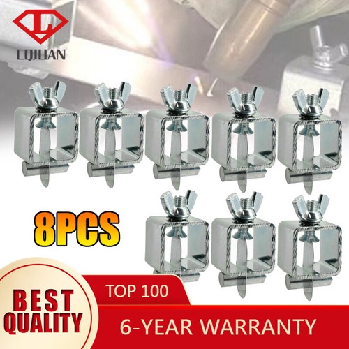 8pcs butt welding - welding, clamps