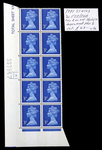 1971 machin cyl block - block, of