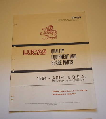 Lucas equipment and - lucas,