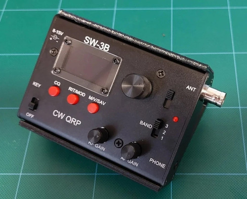 Qrp transceiver stand - sw-3b, cw