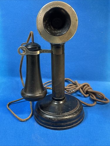 Antique kellogg candle stick - kellogg,