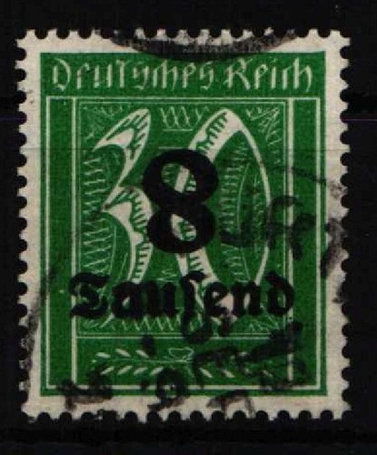 German reich 278 stamped - i,