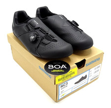 Shimano RC3 (RC300) SPD-SL Road Bike Cycling Shoes - EU 42 - Black - SH-023-S3