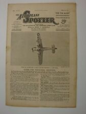 Aeroplane Spotter Mar 6, 1941: Messerschmitt Me 109E Cutaway Bell P-39 Airacobra