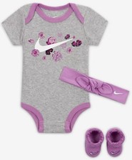 Nike Baby Girls 3pc Floral
