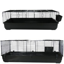 Rabbit Cage Extra Large XXL or XL Black Bunny Animal Pet Guinea Pig
