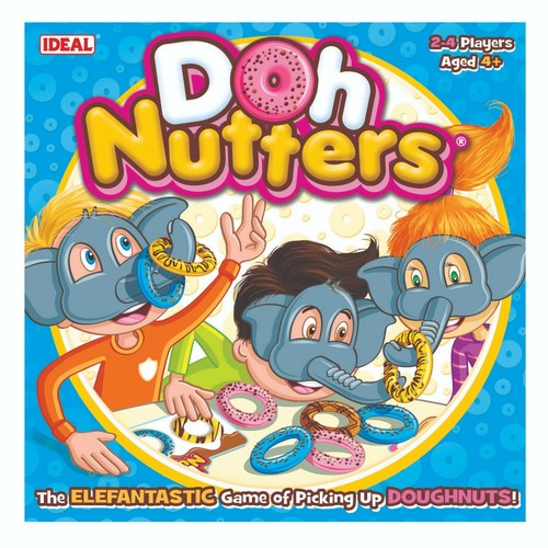 Doh nutters game ideal - nutters,
