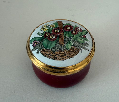 Crummles enamel pill box - ,