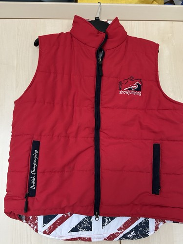 British showjumping gilet - showjumping,