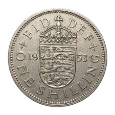 1953 UK 1 Shilling –