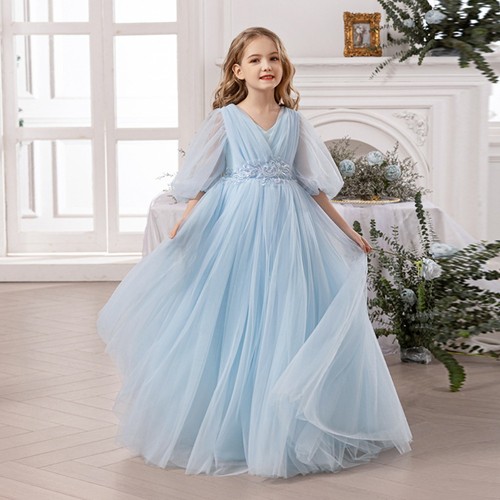 Kids girls lace bridesmaid - kids,